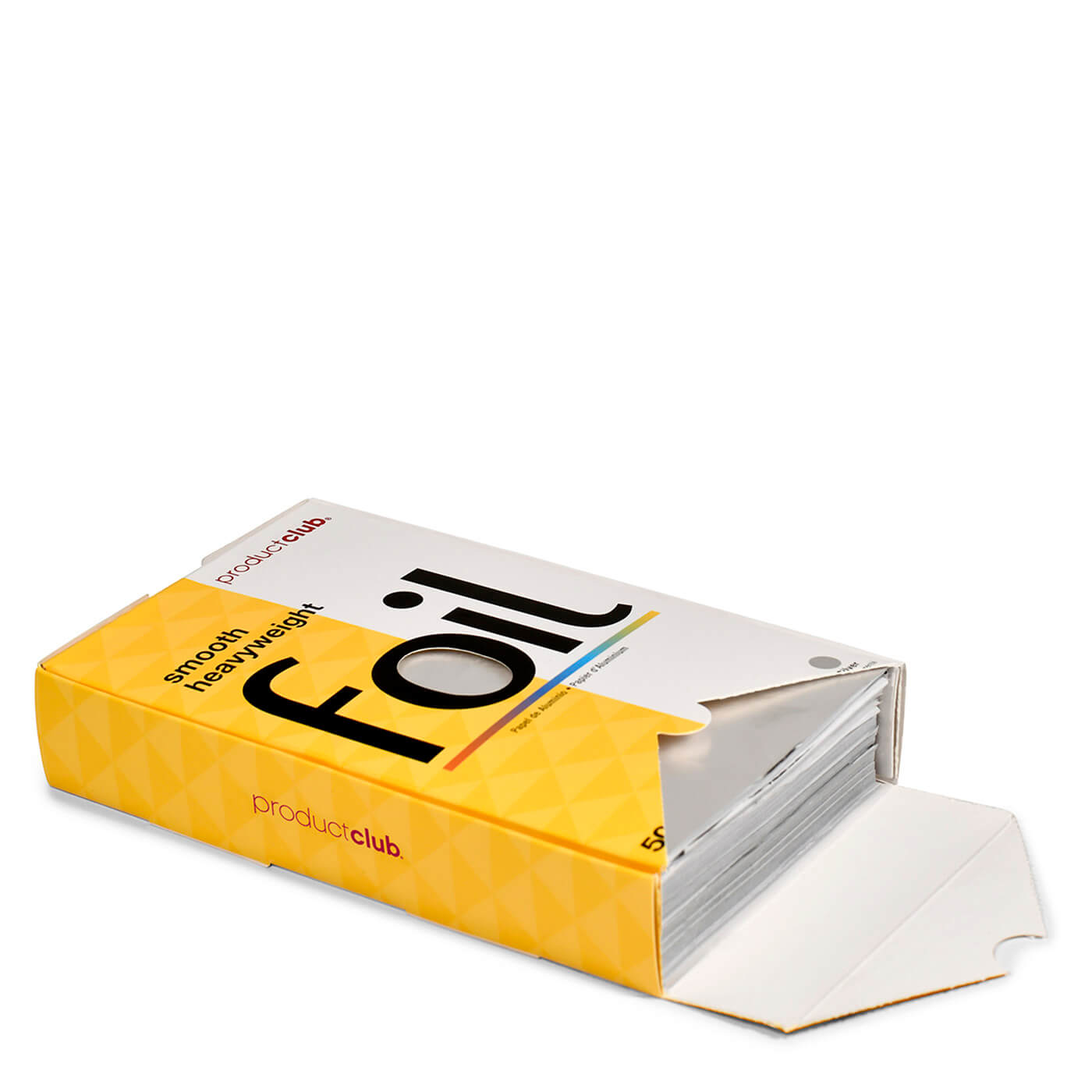 SMOOTH HEAVYWEIGHT FOIL - 500 CT. SILVER