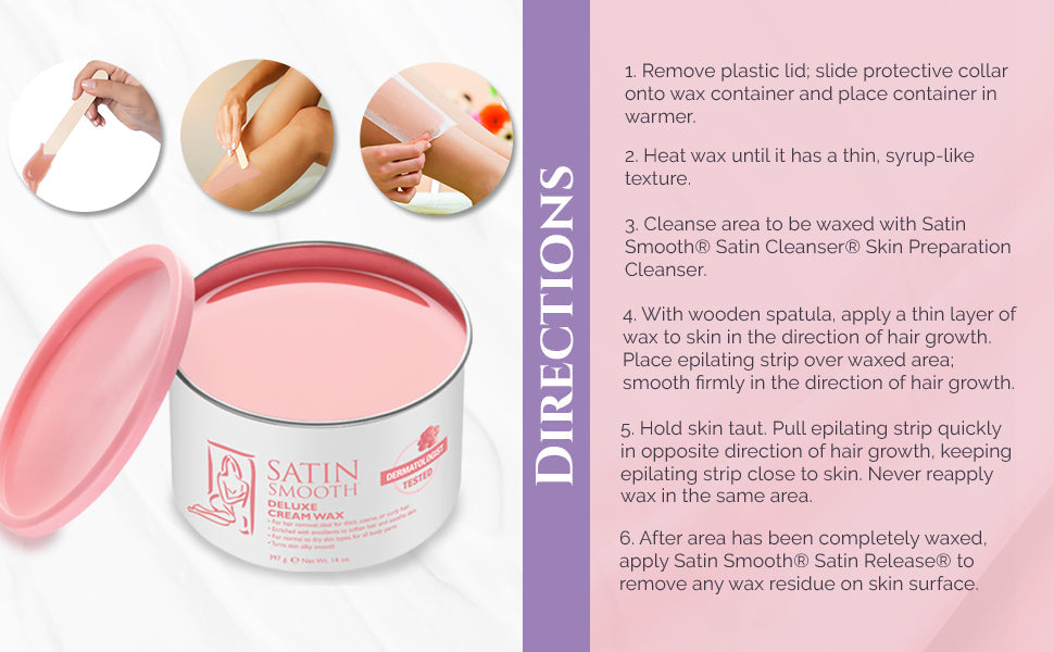 Satin Smooth Deluxe Cream Wax