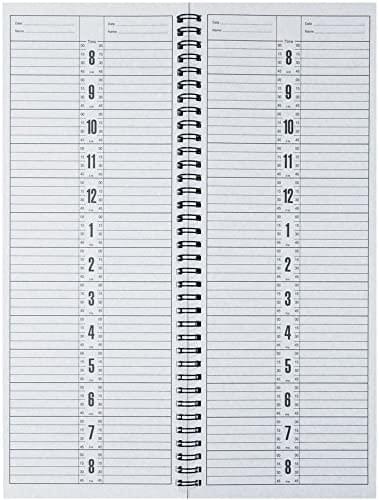 Appointment Book 2 Column (pink) - Salon Quality Professional Beauty Products Company