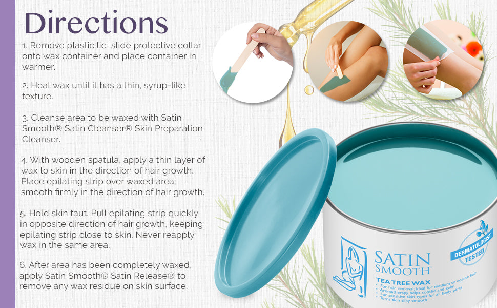 Satin Smooth Tea Tree Wax