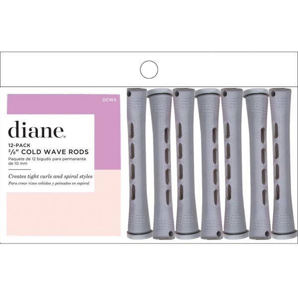 Diane Perm Rod Grey 12ct - Salon Quality Professional Beauty Products Company