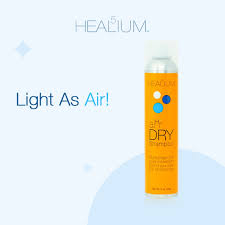 Healium Air Dry Shampoo - Salon Quality Professional Beauty Products Company