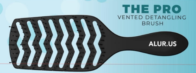 Allur.Us The Pro Vented Detangling Brush