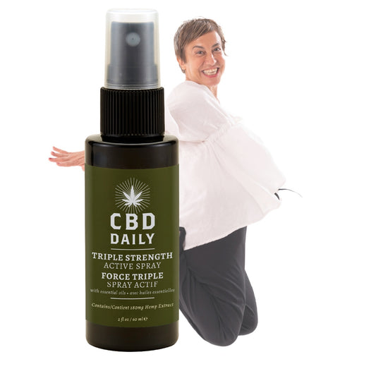 CBD Daily Triple Strength Active Spray Original Mint 180 mg