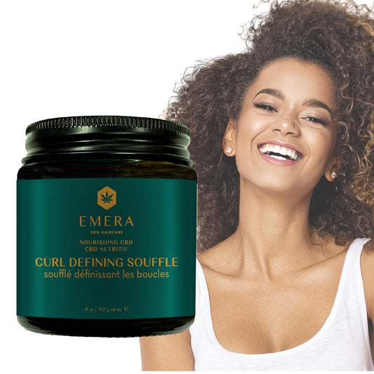 EMERA Nourishing CBD Curl Defining Souffle