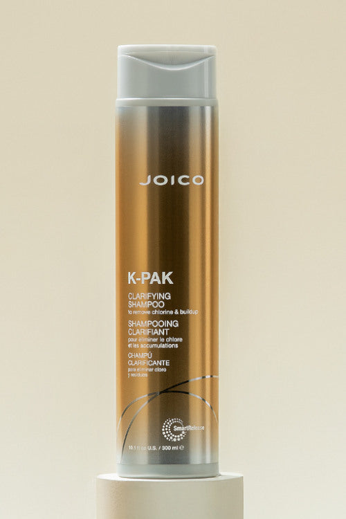 Joico K-PAK Clarifying Shampoo to remove chlorine and buildup