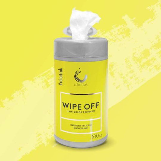 Colortrak 100ct Dispensing Canister Wipe Off Hair Color Remover