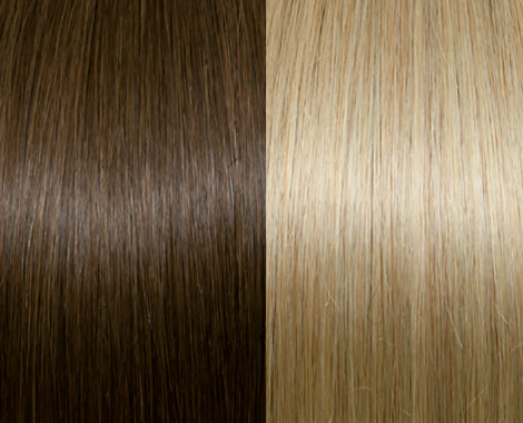 Seiseta Flat Ring On (i tip) Hair Extensions 16/18in