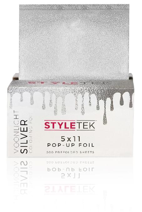 500Ct Pop-up SILVER 5 X 11 - Heavy - Salon Quality Professional Beauty Products Company