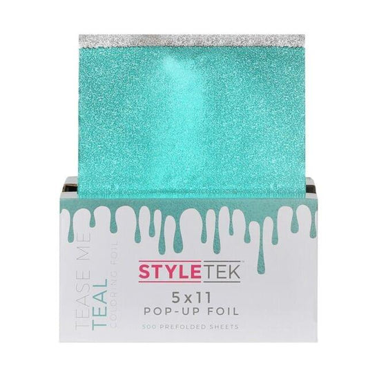 500Ct Pop-up TEAL - 5 X 11 - Heavy - Salon Quality Professional Beauty Products Company