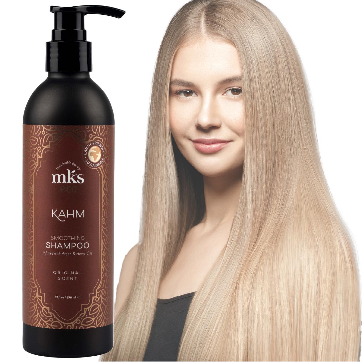 MKS eco Kahm Smoothing Shampoo (10 oz)