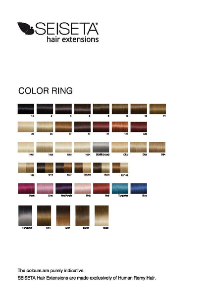 Seiseta Russian Keratin Bonded Hair 14/16 inch