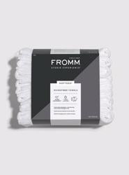 Fromm Softees Microfiber White Towel 10pk