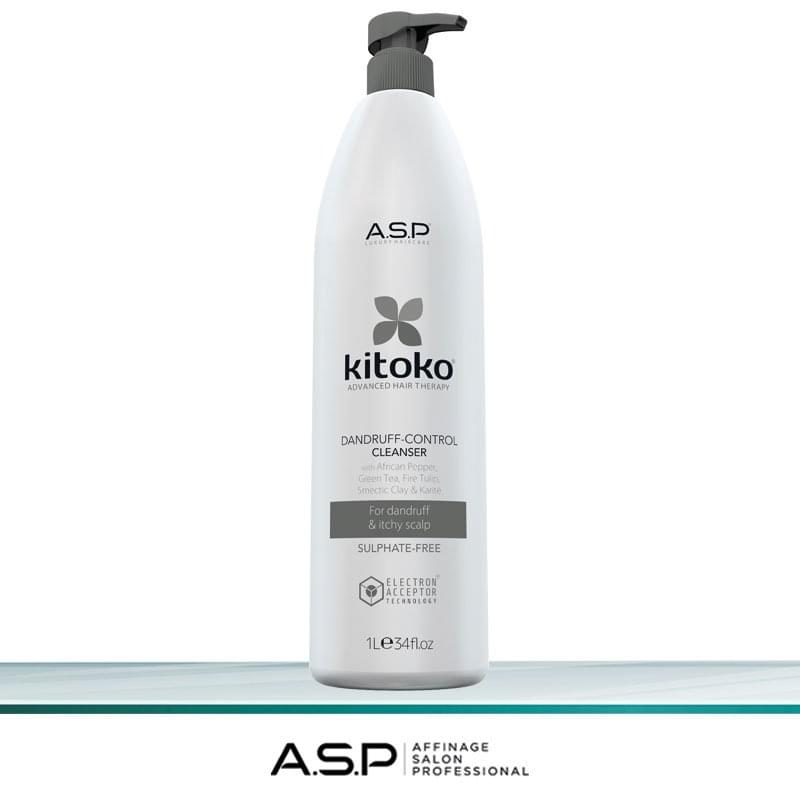 AFFINAGE KITOKO DANDRUFF CONTROL CLEANSER LITER - Salon Quality Professional Beauty Products Company