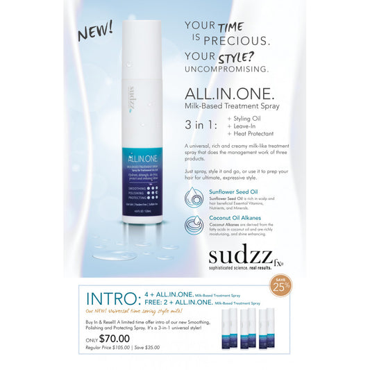 SUDZZ ALL IN ONE LEAVE-IN SPRAY