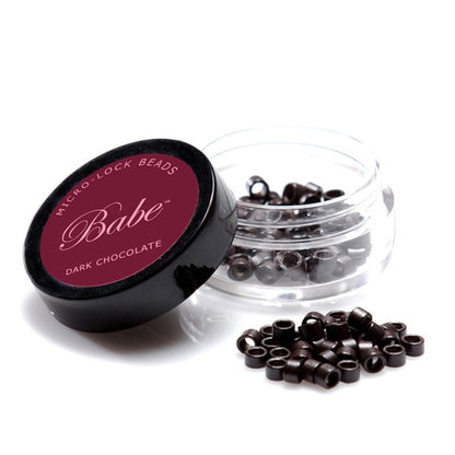 BABE Hair Extensions MICRO-LOCK BEADS - 100 PCS - Salon Quality Professional Beauty Products Company
