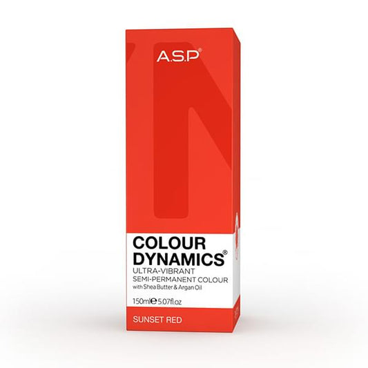 COLOUR DYNAMICS SUNSET RED - Salon Quality Professional Beauty Products Company