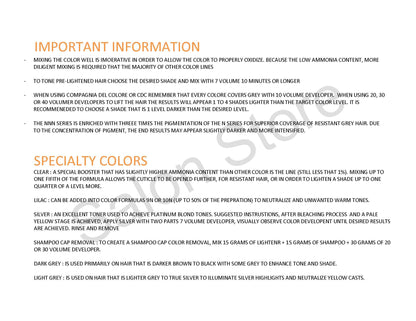 Compagnia Del Colore 1.10 Blue Black - Salon Quality Professional Beauty Products Company