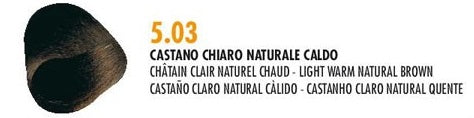 Compagnia Del Colore 5.03 Light Warm Natural Brown - Salon Quality Professional Beauty Products Company