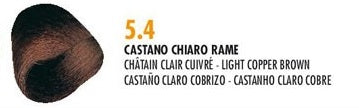 Compagnia Del Colore 5.4 Light Copper Brown - Salon Quality Professional Beauty Products Company