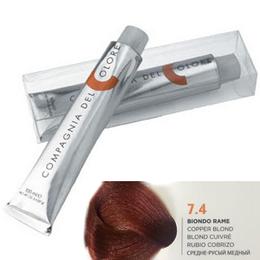 Compagnia Del Colore 7.4 Copper Blond - Salon Quality Professional Beauty Products Company