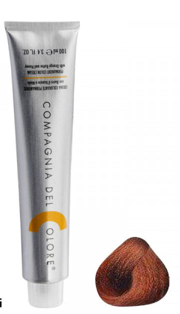 Compagnia Del Colore 7.46 Red Copper Blond - Salon Quality Professional Beauty Products Company