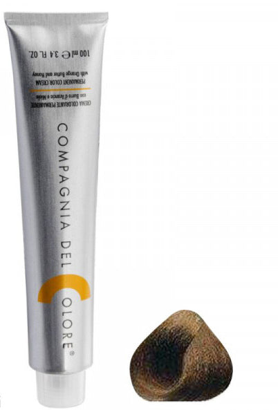 Compagnia Del Colore 7.73 Hazelnut Blond - Salon Quality Professional Beauty Products Company