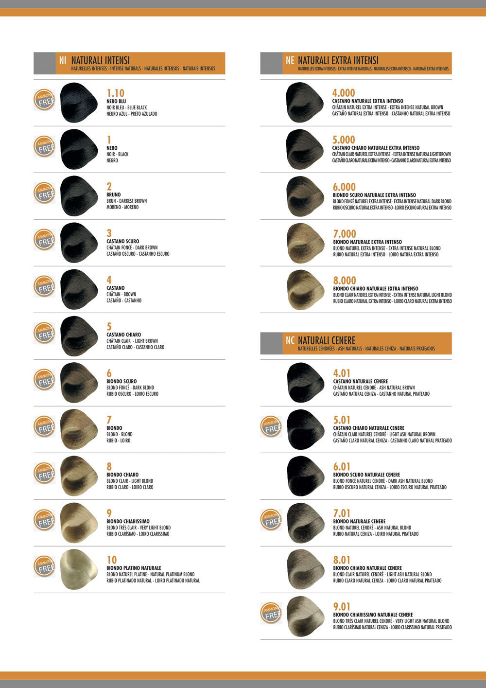 Compagnia Del Colore 8.01 Light Ash Natural Blond - Salon Quality Professional Beauty Products Company