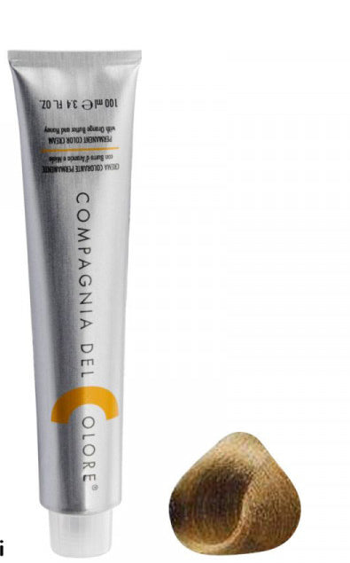 Compagnia Del Colore 8.73 Light Hazelnut Blond - Salon Quality Professional Beauty Products Company