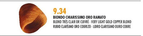 Compagnia Del Colore 9.34 Very Light Gold Copper Blond - Salon Quality Professional Beauty Products Company