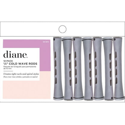 Diane Perm Rod Grey 12ct - Salon Quality Professional Beauty Products Company