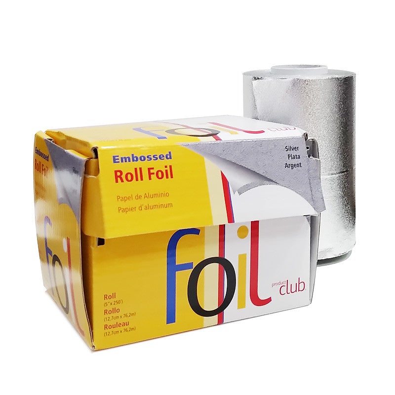 Product Club 250 ft Embossed Foil Roll Silver