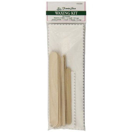 FantaSea Muslin 40 Piece Waxing Kit - Salon Quality Professional Beauty Products Company