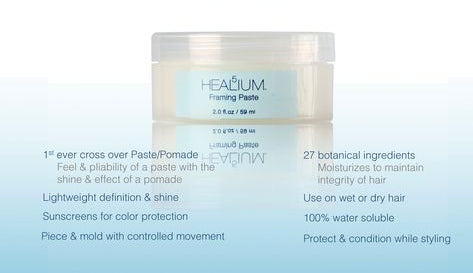 Healium Framing Paste - Salon Quality Professional Beauty Products Company