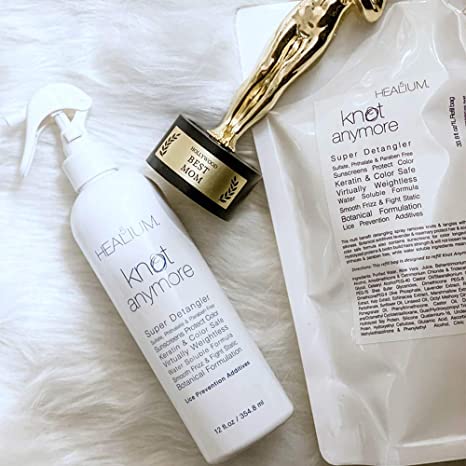 Healium Knot Anymore Super Detangler - Salon Quality Professional Beauty Products Company
