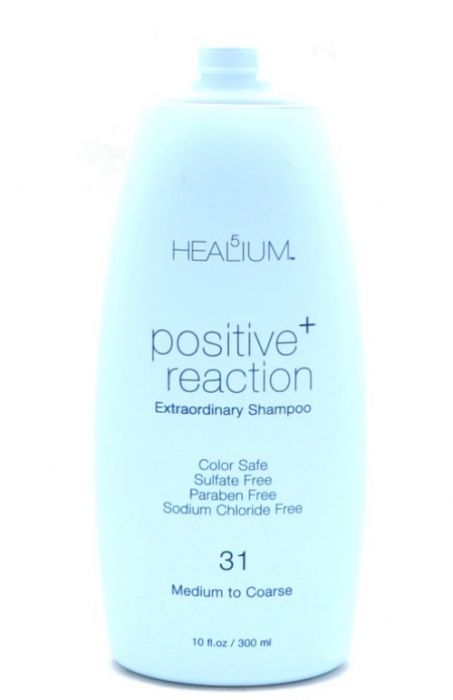 Healium Positive Reaction #31 Shampoo Medium to Coarse - Salon Quality Professional Beauty Products Company