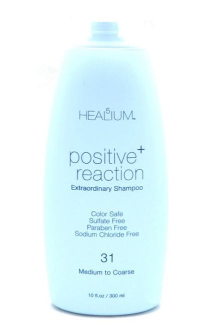 Healium Positive Reaction #31 Shampoo Medium to Coarse - Salon Quality Professional Beauty Products Company