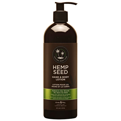 Hemp Seed Hand & Body Lotion Naked In The Woods Scent - Salon Quality Professional Beauty Products Company