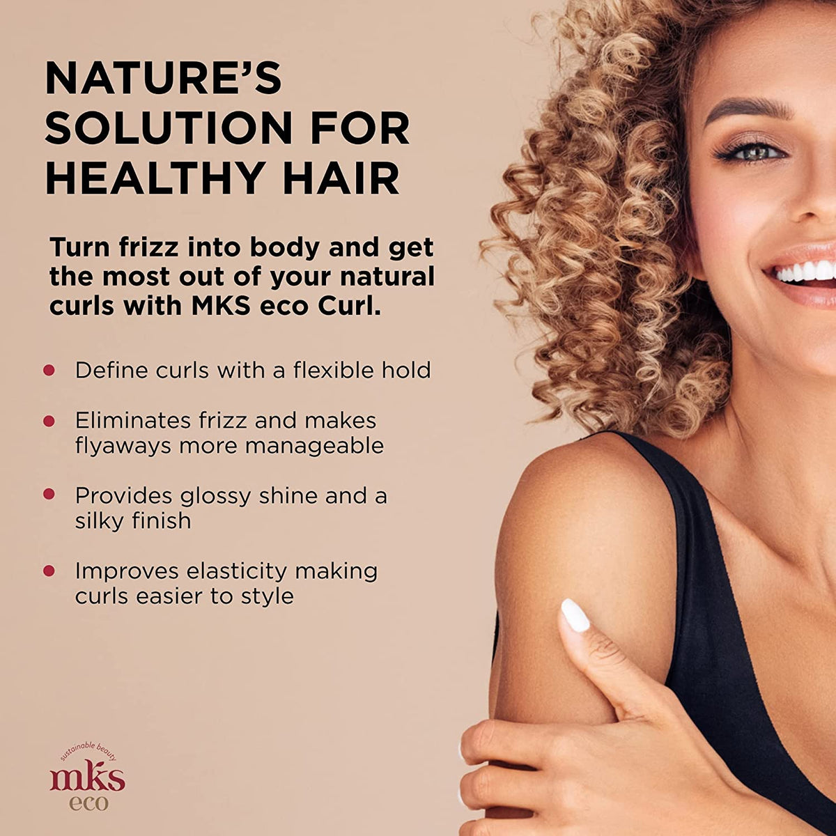 MKS eco Curl curl cream original scent 4oz - Salon Quality Professional Beauty Products Company