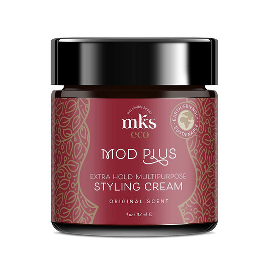 MKS eco Mod Plus Extra hold multipurpose styling cream original scent 4oz - Salon Quality Professional Beauty Products Company