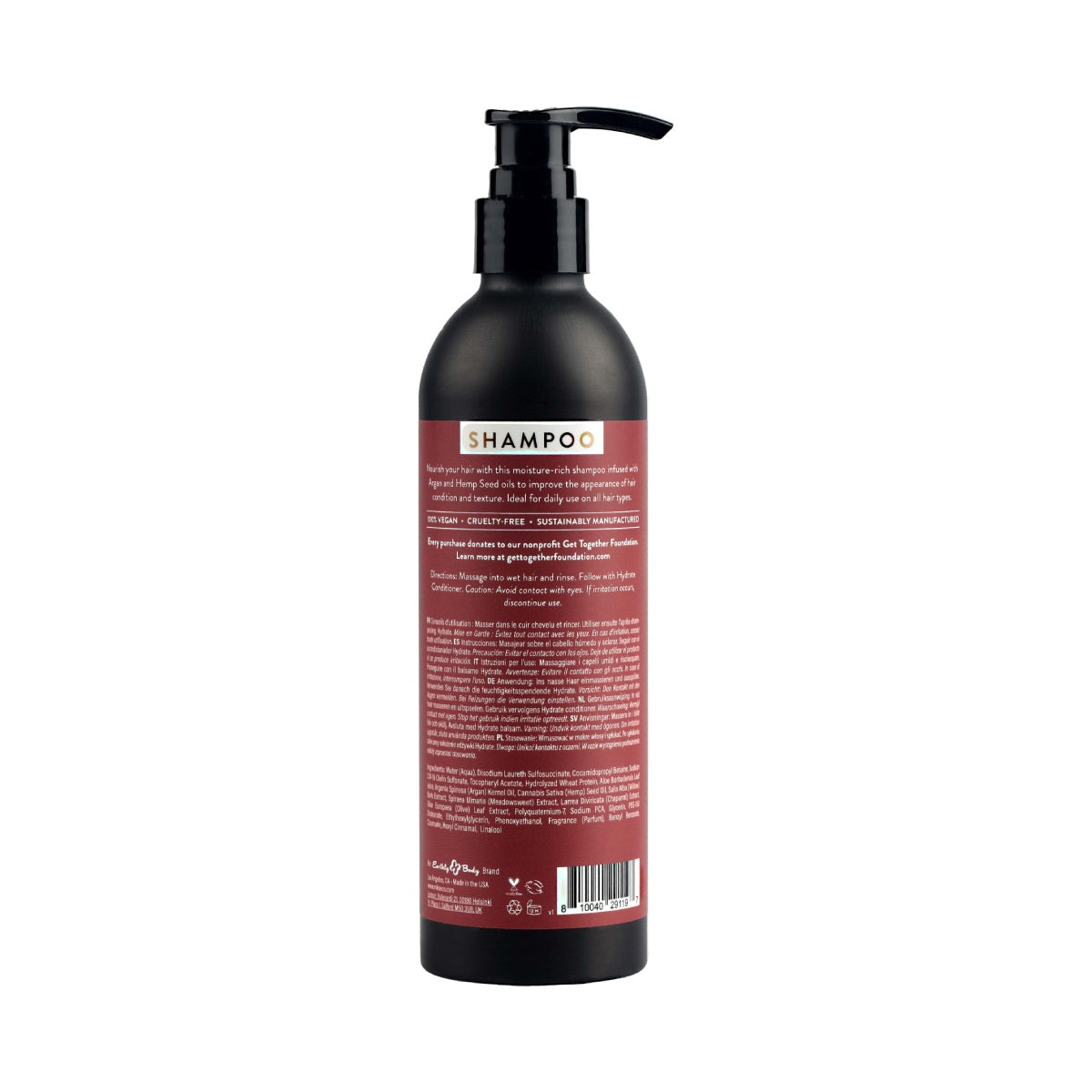 MKS eco Nourish Shampoo (10 oz, Original Scent) - Salon Quality Professional Beauty Products Company