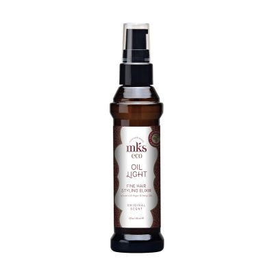 MKS eco Oil Light Fine Hair styling Elixir original scent 2oz - Salon Quality Professional Beauty Products Company