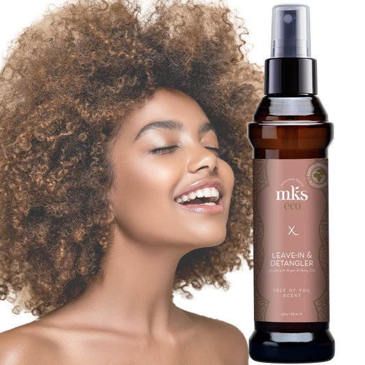 MKS eco X Detangler (4 oz, Isle of You Scent) - Salon Quality Professional Beauty Products Company