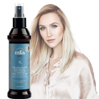 MKS eco X Detangler for Fine Hair - Salon Quality Professional Beauty Products Company