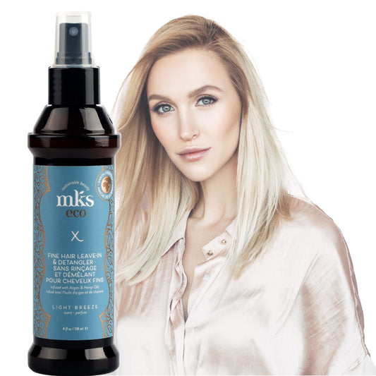 MKS eco X Detangler for Fine Hair - Salon Quality Professional Beauty Products Company