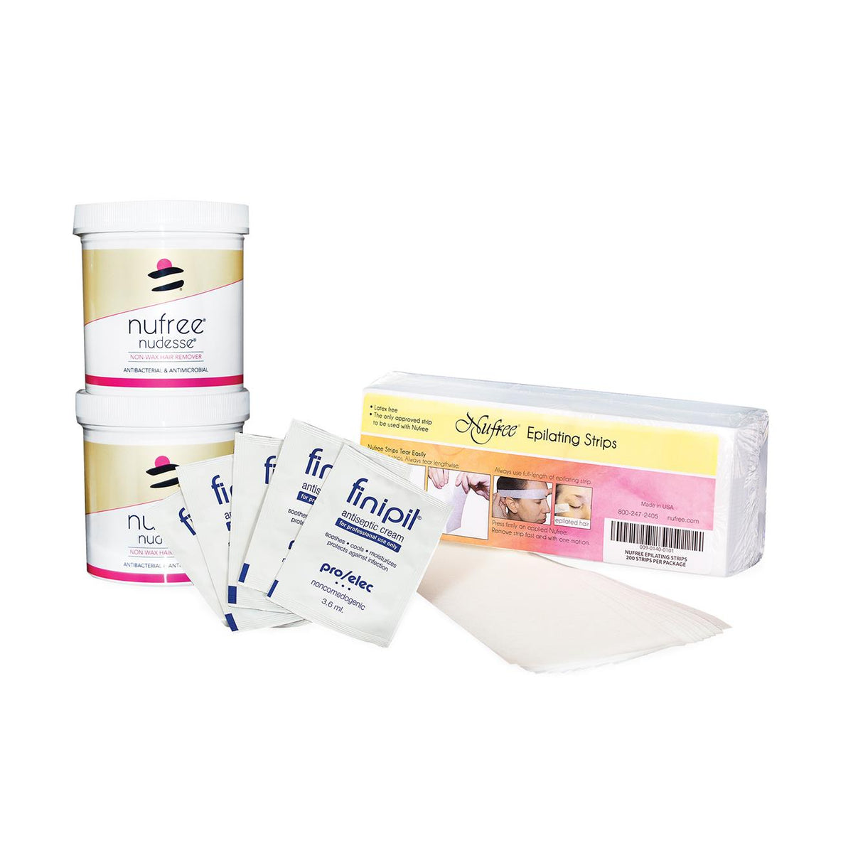 Nufree Double Jar Pack 16 oz - Salon Quality Professional Beauty Products Company